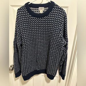 L.L. Bean Men’s Heritage Sweater, Norwegian Crewneck